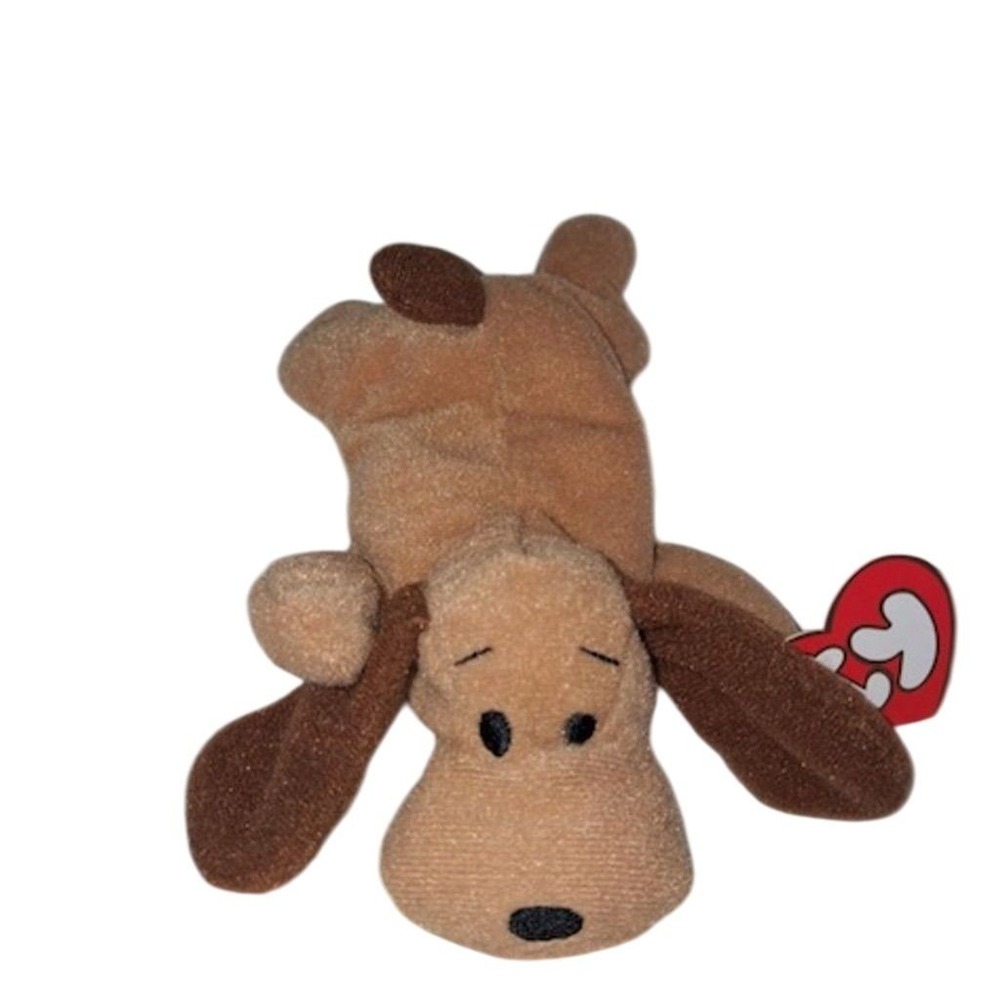 Vintage Ty teenie Beanie‎ Babies Bones the Dog Collectible Plush Toy